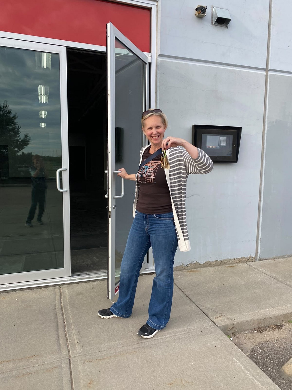 We got the keys!